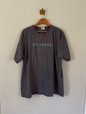 Seaside Florida Dark Grey/Black T-shirt Size X Large